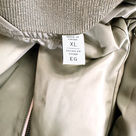 Levi’s Flight Bomber Jacket Women's XL Military Green‎ - Picture 12 of 12